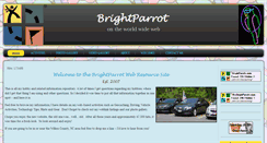 Desktop Screenshot of brightparrot.com